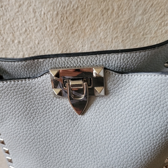 Crossbody bag blue purse. - Picture 10 of 11